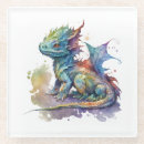 Search for dragon baby barware Watercolor