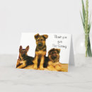 Search for pet sitting cards German shepherd