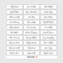 Search for large white stickers Minimalist