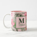 Search for pink flamingo mugs Modern