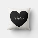 Search for black heart cushions Modern