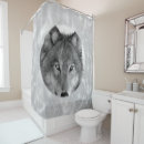 Search for wolves shower curtains Nature