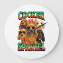 Search for cocker spaniel clocks Wolf