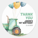 Search for green tractor stickers Boy