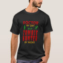 Search for zombie hunter tshirts Halloween