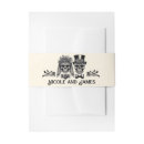 Search for halloween wedding invitation belly bands Elegant