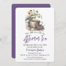Search for adult tea party invitations Floral