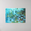 Search for nymphea canvas prints Pond