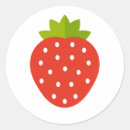 Search for organic strawberries stickers Summer