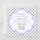 Search for polka dot decor invitations Shower