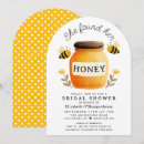 Search for honey bee bridal shower invitations She found her honey