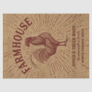 Search for farmhouse tissue paper Rooster