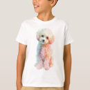 Search for poodle kids tshirts Puppy