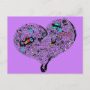 Search for graffiti heart postcards White