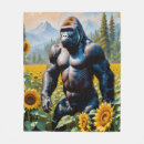 Search for gorilla blankets Monkey