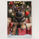 Search for christmas dogs puzzles Cute