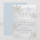 Search for blue snowflake invitations Glitter