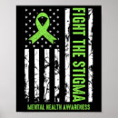 Search for mental health ribbon posters Therapy