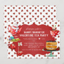 Search for valentine tea party invitations Hearts