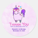 Search for cute unicorn stickers Pink and purple