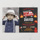 Search for firetruck invitations Fireman