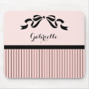 Search for pinstripes mouse mats Girly