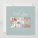 Search for new years baby invitations Blue
