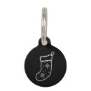 Search for christmas pet tags Black and white