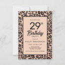 Search for 29th birthday invitations Elegant