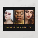 Search for makeup artist cards invites Lashes
