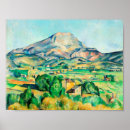 Search for cezanne posters Mountain