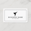 Search for martial arts business cards Boxing
