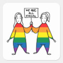 Search for equality stickers Pride parade