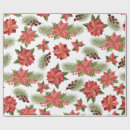 Search for holly and berries wrapping paper Watercolor