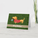 Search for dachshund merry christmas cards Modern