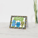 Search for monster thank you cards Baby shower