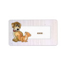 Search for funny squirrel return address labels Cartoon