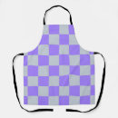 Search for purple gingham aprons Chequered