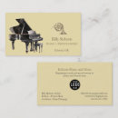Search for french teacher business cards Musician