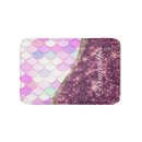 Search for mermaid bath mats Girly