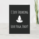 Search for funny yoga seasonal cards Fitness