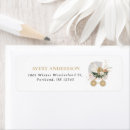 Search for pink snowflake return address labels Winter baby shower