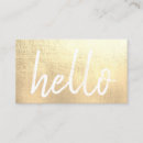 Search for gold edge business cards Minimalist