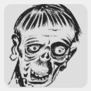 Search for monster head stickers Zombie