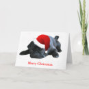 Search for black pug christmas cards Santa