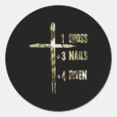 Search for three crosses stickers Forgiven