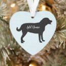 Search for black lab christmas tree decorations Memorial