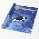 Search for orca wrapping paper Blue