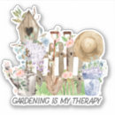 Search for garden tool stickers Watercolor
