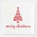 Search for scandinavian christmas napkins Red and white